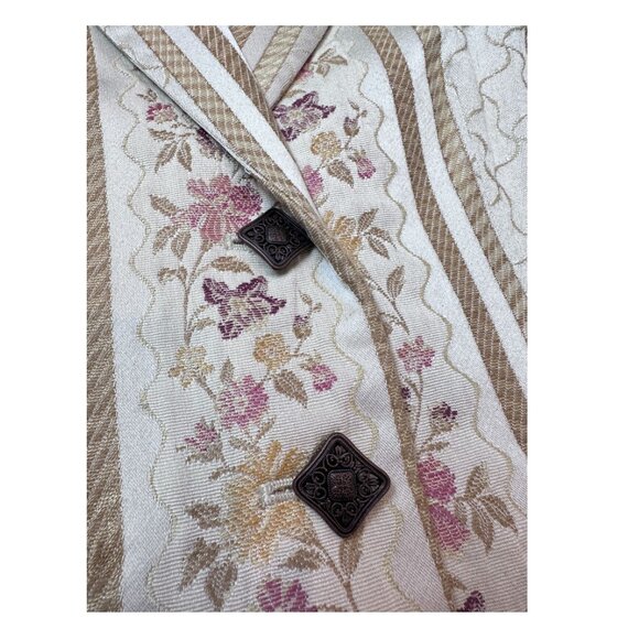 Evelyn Vintage Gold Floral Blazer - Picture 4 of 5